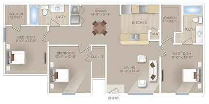 Trinity (C1) 0512 floor plan